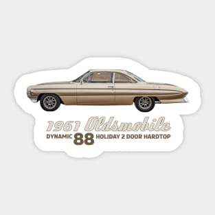 1961 Oldsmobile Dynamic 88 Holiday 2 Door Hardtop Sticker